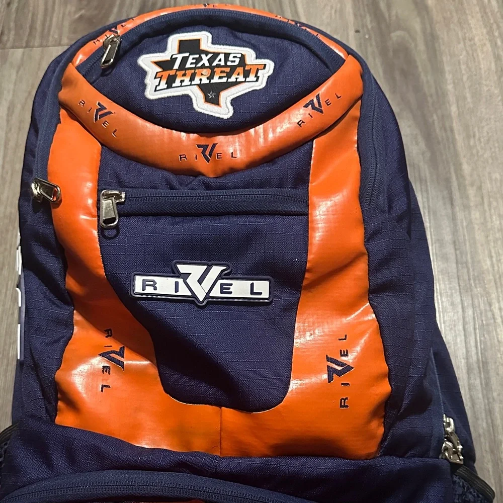 Texas Threat RIVEL large sports backpack, heavy-duty wear.